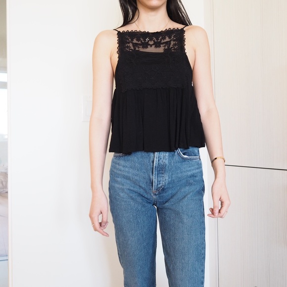 Kimchi Blue Lace Tank - Picture 2 of 7